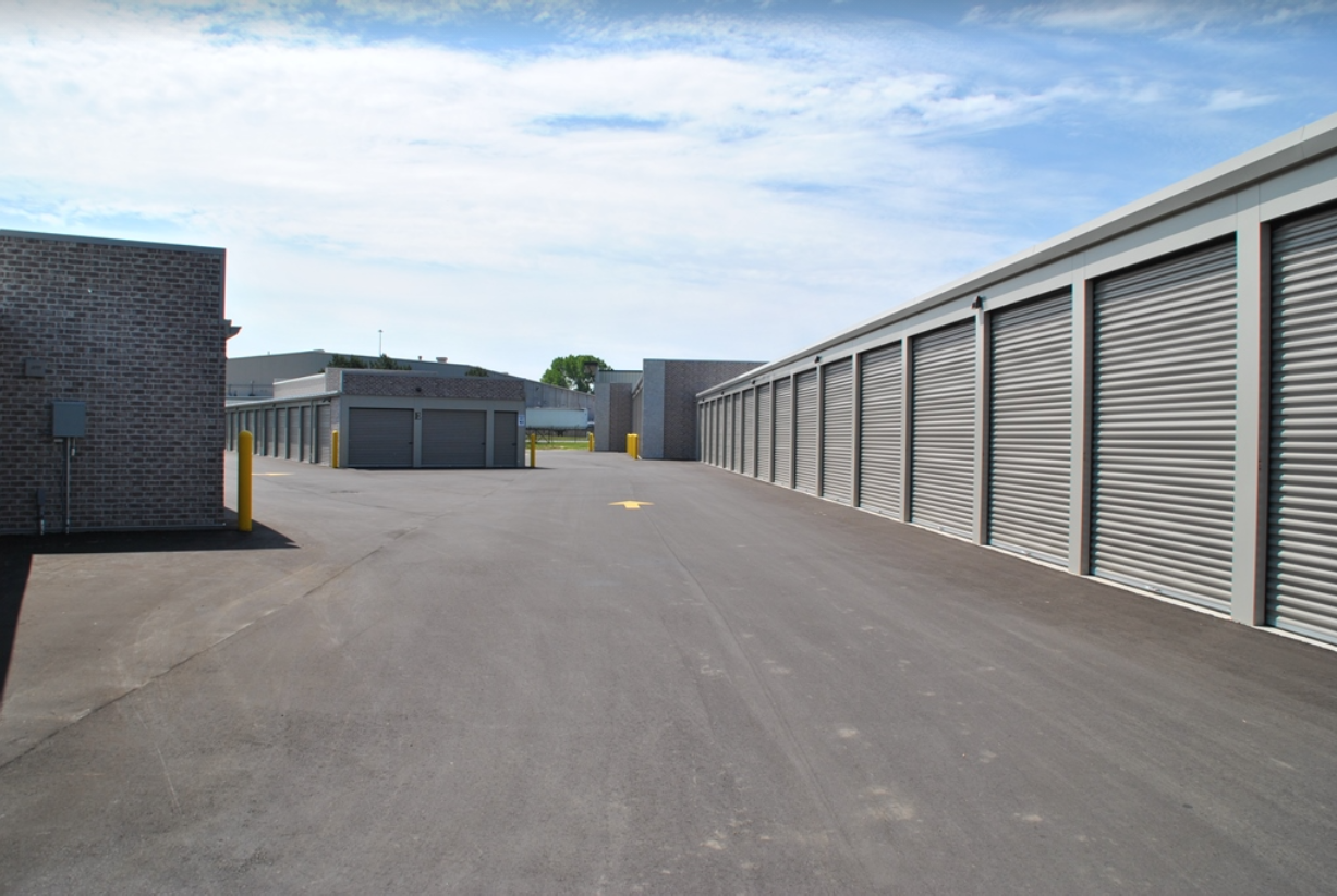 Inside climate controlled storage units in Waukesha, WI